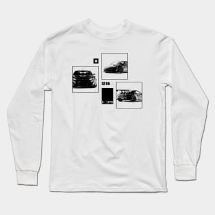 TOYOTA GT86 Black 'N White Archive Long Sleeve T-Shirt